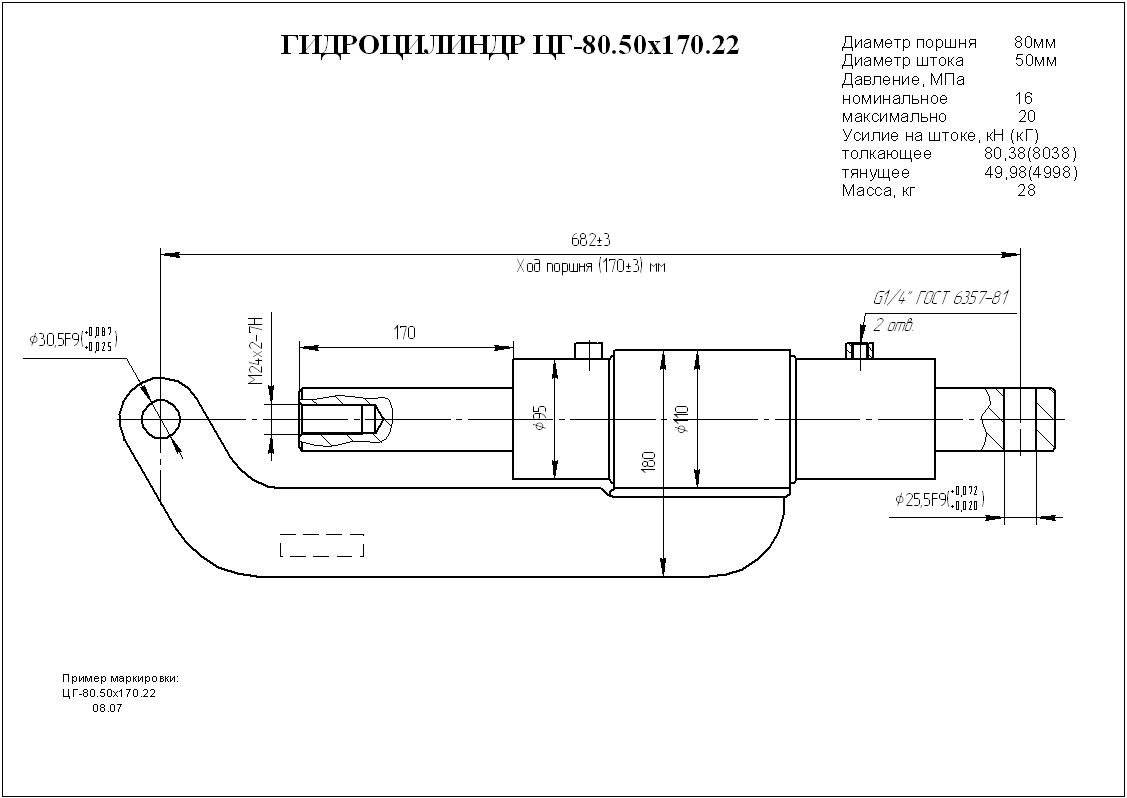 Диаметр штока. Гидроцилиндр ЦГ-2/80. Гидроцилиндр кун шток 50мм. 08.80.360.960. Гидроцилиндр шток 50 мм. Гидроцилиндр диаметр первой ступени 170.