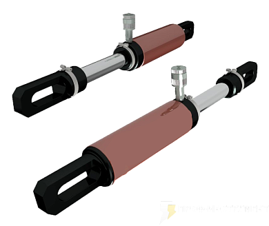 Домкрат гидравлический тянущий ДО30П200