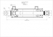 Гидроцилиндр ЦГ-60.30х145.22