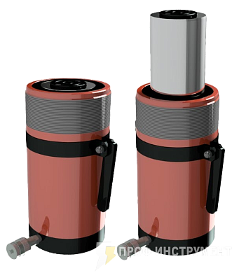 Домкрат универсальный гидравлический одностороннего действия ДУ100П200