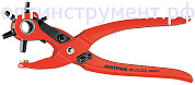 Клещи просечные с револьверной головкой KNIPEX 90 70 220 KN-9070220