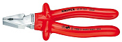 Плоскогубцы комбинированные особой мощности, 225 мм, KNIPEX 02 07 225 KN-0207225