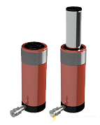 Домкрат универсальный гидравлический одностороннего действия ДУ20П150