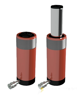 Домкрат универсальный гидравлический одностороннего действия ДУ35П300