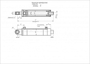 Гидроцилиндр ЦГ-50.30х170.14