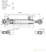Гидроцилиндр КГЦ 101.50-32-60