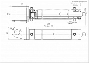 Гидроцилиндр ЦГ-80.45х1650.02