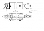 Гидроцилиндр ЦГ-140.60х950.11