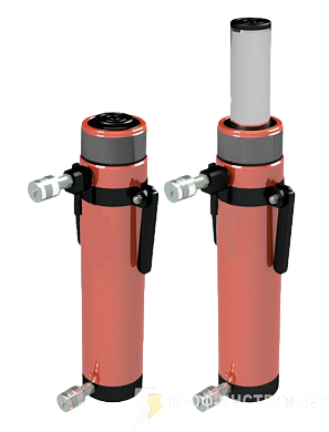 Домкрат универсальный гидравлический двойного действия ДУ20Г300