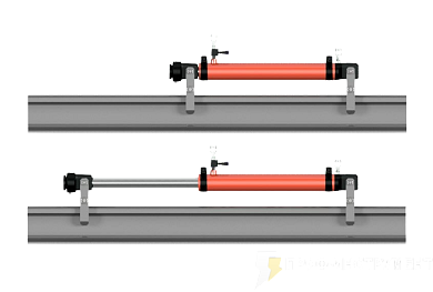 Толкатели гидравлические рельсовые ГТ10Г500