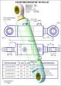 Гидроцилиндр ЦГ-80.50х800.22