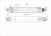 Гидроцилиндр ЦГ-100.40х1215.01